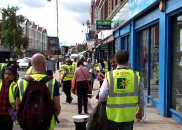 Community Retakes Tottenham After Riots – favourite video Community Tottenham -preparing to clean-up