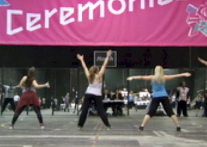 Danny Boyle and Olympics Here We Come! – great dancing moves Danny Boyle & showing what it takes