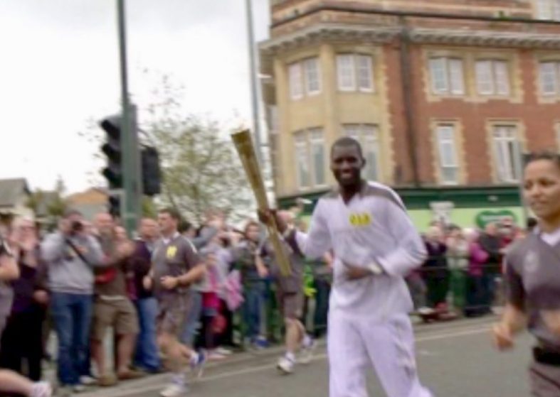 UK Rapper In Olympic Torch Relay – heading for the Park rapper on the run