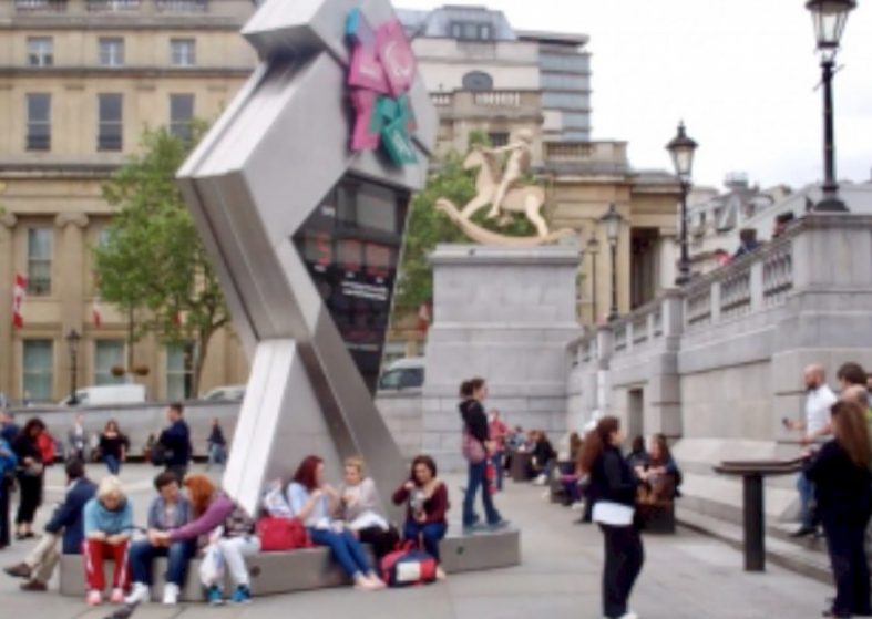 Games Heats Up London – London 2012 Olympics Games Clock Trafalgar popular spot