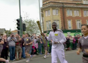 UK Rapper In Olympic Torch Relay rapper on the run