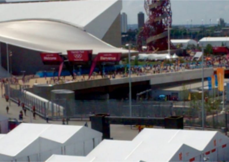 Olympic Park Buzzing – first day London 2012 Olympic Park buzzing
