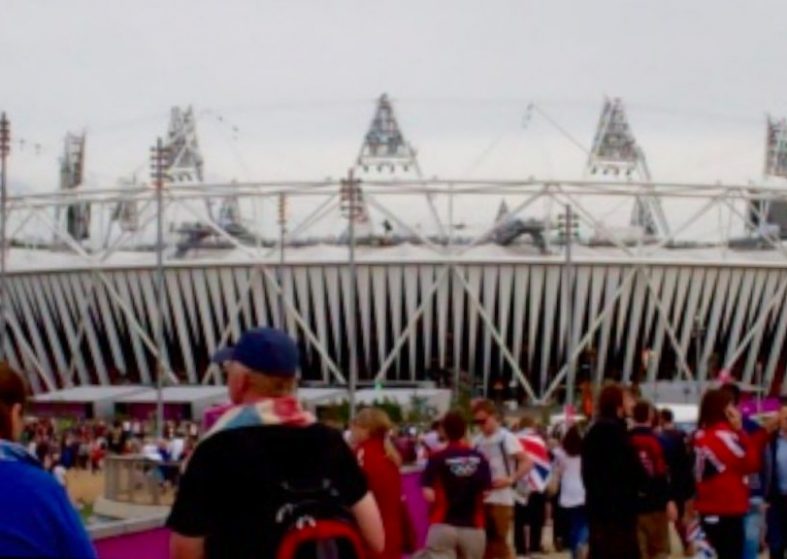 Olympics In The Park – packed with visitors The Park at London 2012
