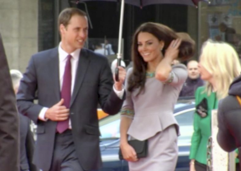 Kate’s Topless Photos Row – Duchess Cambridge wins damages Kate's Topless Photos - in the wind