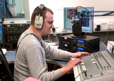 Award For South Leeds Community Radio Community Radio - volunteer blind DJ