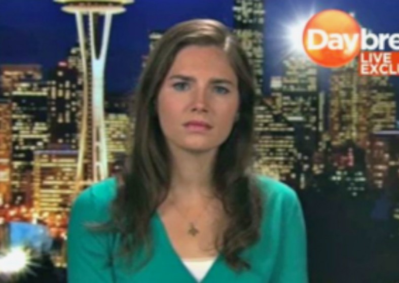Amanda Knox Cleared – returns to America Amanda Knox free