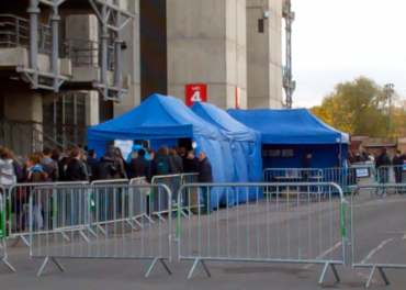 Star Wars VII Auditions Over – Two Unknowns Cast Blue tents for London auditions