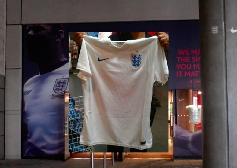 Englands Controversial World Cup Shirts – expensive The shirt is selling