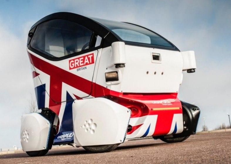 Driverless Cars – UK First Road Trials Driverless Cars Catapult Pod