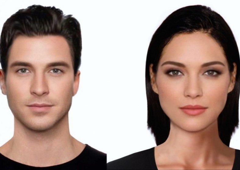 Most Beautiful Faces Created by E-fit – stunning! ideal male and female faces
