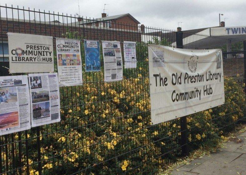 Preston Library is Back – once blocked by ‘Berlin Wall’ Preston Library is Back
