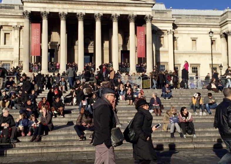 Trafalgar Square Hot Spot NYE – celebrations Trafalgar Square NYE