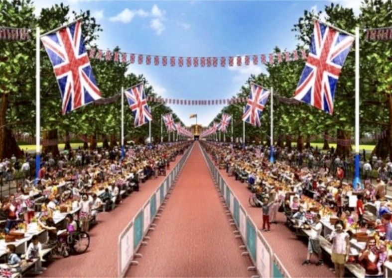 Queen at 90 – massive street party for birthday – video Queen at 90