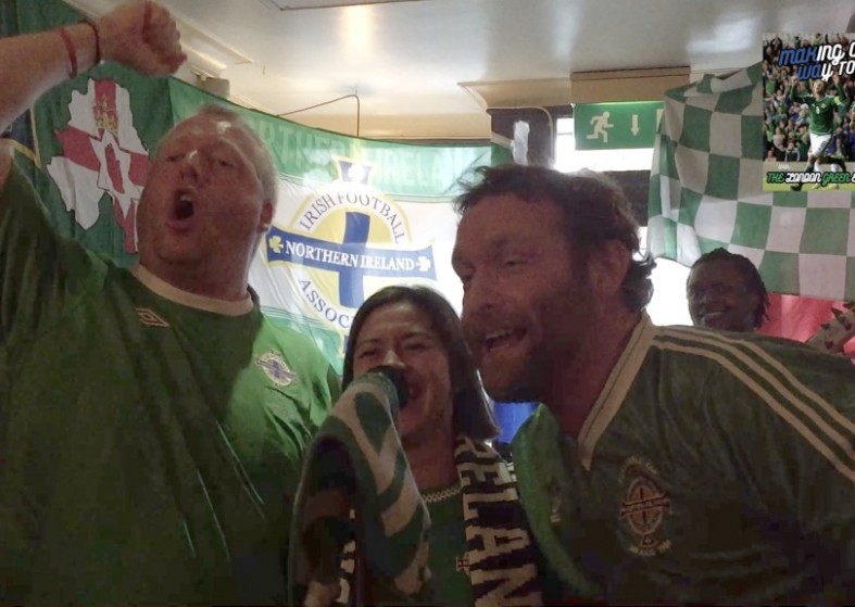 Northern Ireland Fans Cut Record for Euro2016 – Success! NI Football Fans Song