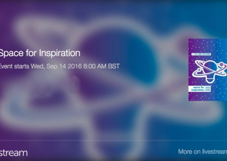 Space For Inspiration LIVE STREAM HAS ENDED – watch again! space for inspiration live stream Sep 15