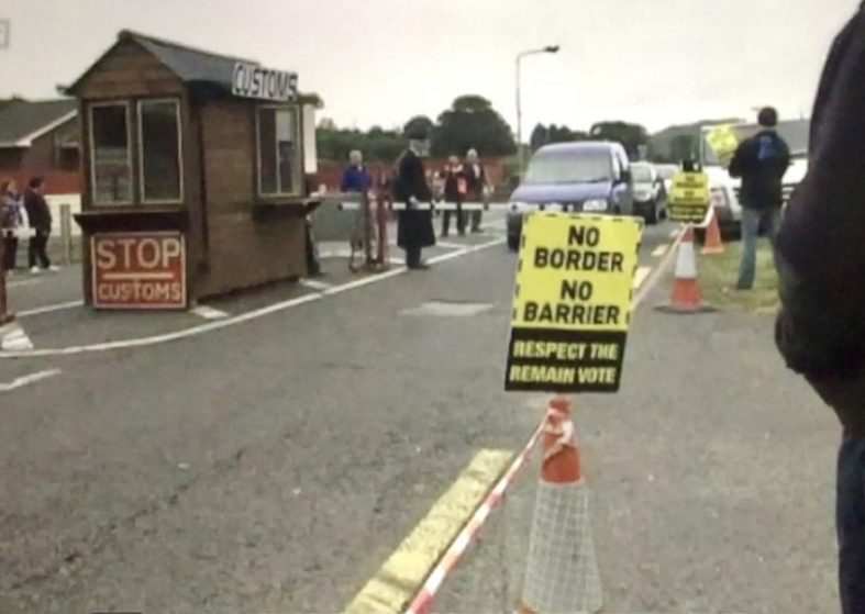 Protests Against Brexit at Irish Border Counties – video Protests Against Brexit at Irish Border Counties