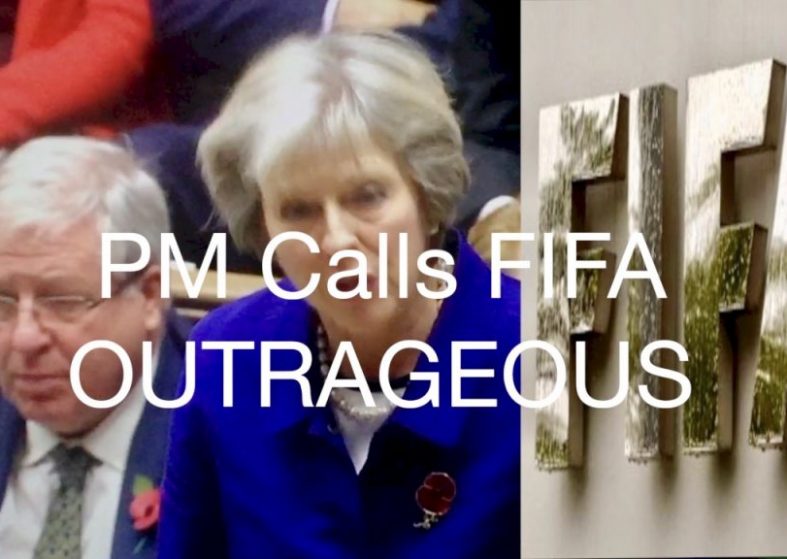 PM Calls FIFA Outrageous – criticises decision – video PM Calls FIFA Outrageous