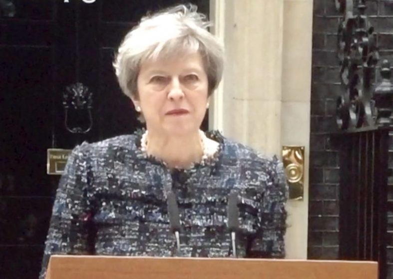 Theresa May Attacks EU – don’t threaten our General Election serious consequences if talks fail