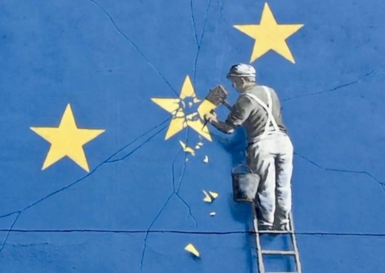 Banksy Brexit Mural to be Sold – fans just love it! Banksy Brexit Mural to be Sold