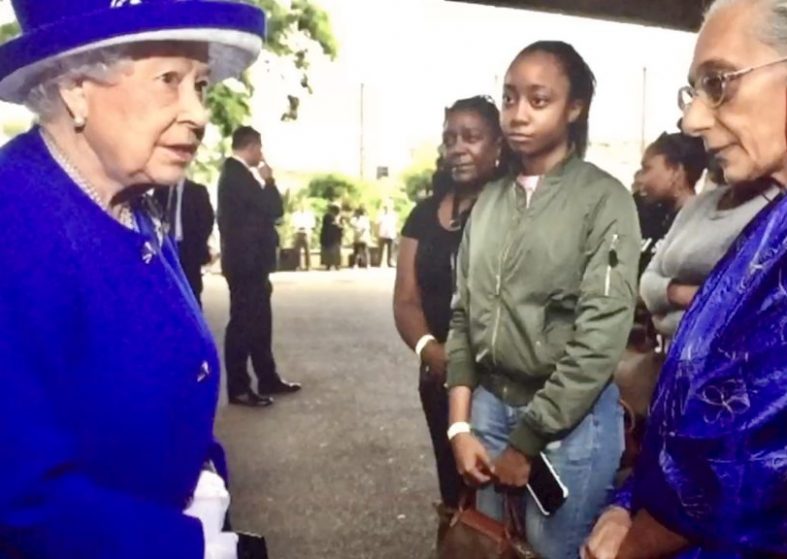 Queen and Prince William Visit Grenfell Tower Centre – there’s been stream of donations Queen and Prince William Visit Grenfell Tower Centre