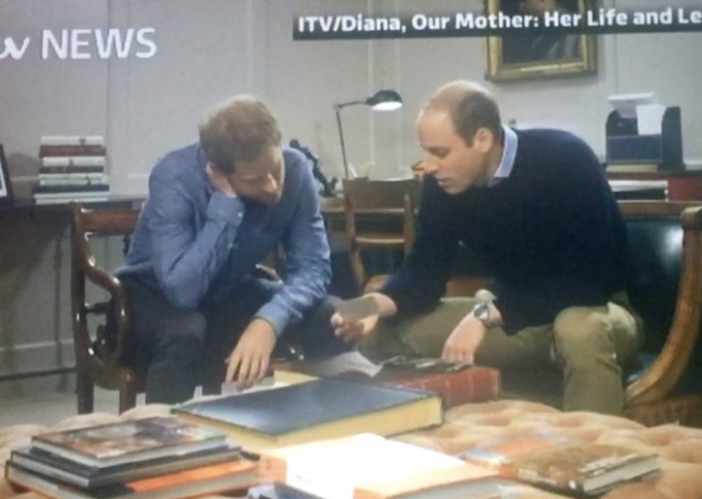 Princes William and Harry Talk their Mother Diana – broadcast ITV 24 July Princes William and Harry Talk their Mother Diana