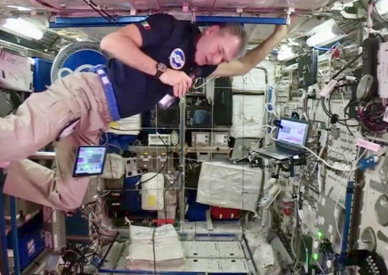 Astronaut Paolo Nespoli LIVE from ISS to London OVER – 29 Sep – Q & A with audience at Excel OVER how it works on ISS