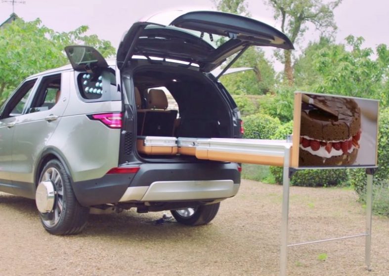 Jamie Oliver Jaguar Land Rover Create Kitchen on Wheels – unique dining unit Jamie Oliver Jaguar Land Rover Create Kitchen on Wheels