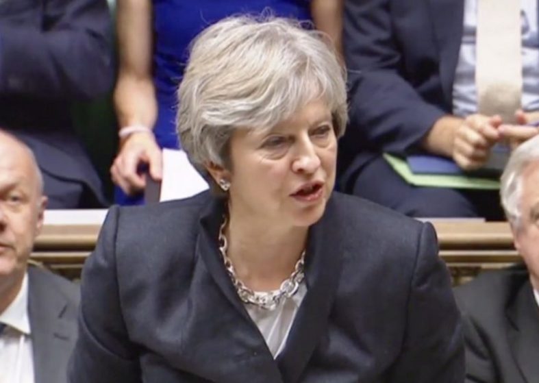 Parliament LIVE OVER – Theresa May Talks Brexit – OVER – 9 Oct – 16:30 – Ball in EU Court – CLICK now to watch debate Theresa ay PM