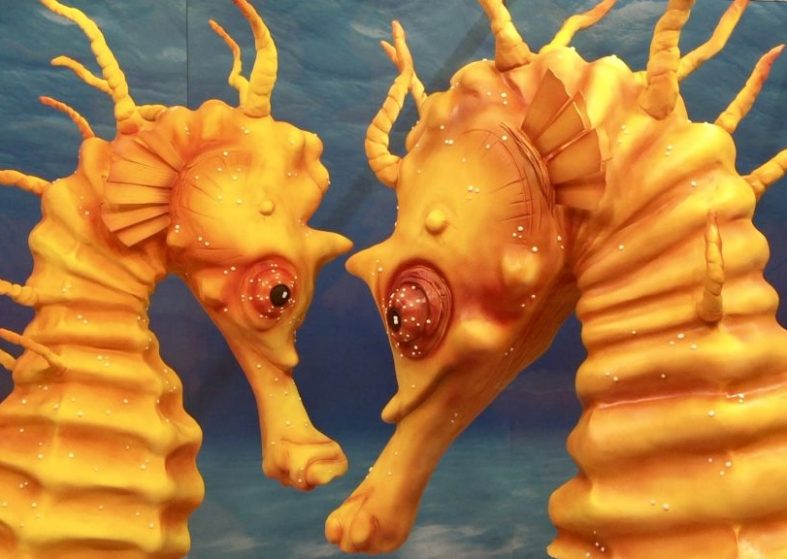 Seahorse Cake Highlights Dangers of Sea Pollution – plastic bottles killing sea-life Seahorse Cake Highlights Dangers of Sea Pollution