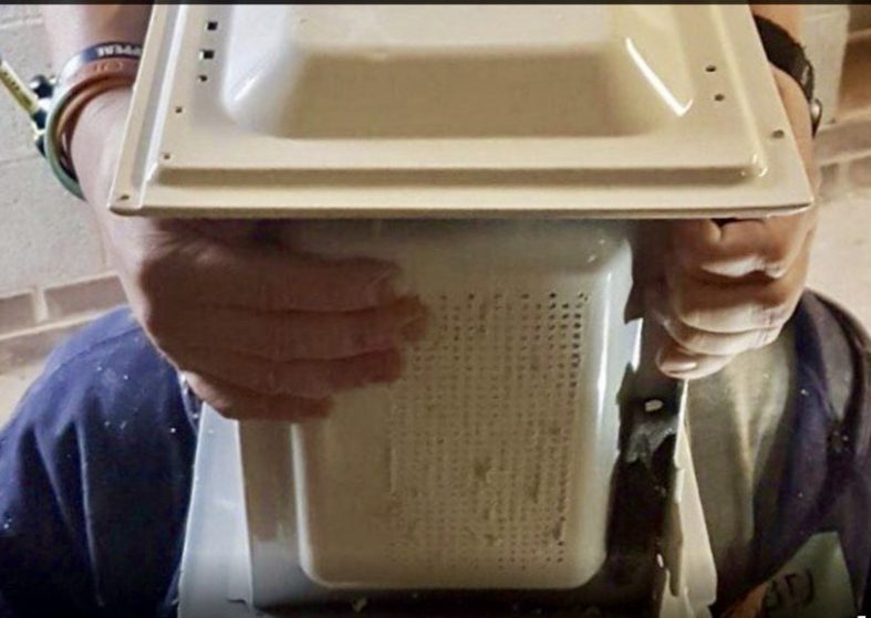 Prankster Defends Cementing Head in Microwave – dangerous joke Prankster Defends Cementing Head in Microwave