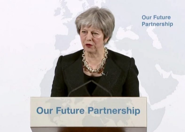 Theresa May Speech on Hard Facts for Brexit Deal – New beginning – REPLAY Theresa May Speech on UK Tests for Brexit Deal