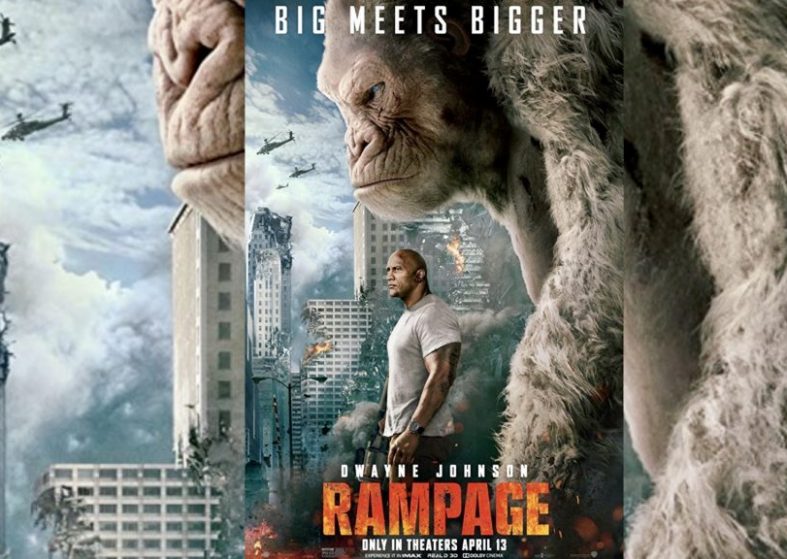 Rampage Trailer – April 13 – sci-fi thriller – big meets bigger Rampage Trailer