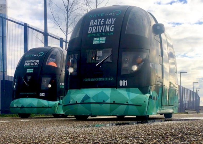 Public Test Driverless Cars In Greenwich – thousands engaged in 3 year trials Public Test Driverless Cars In Greenwich