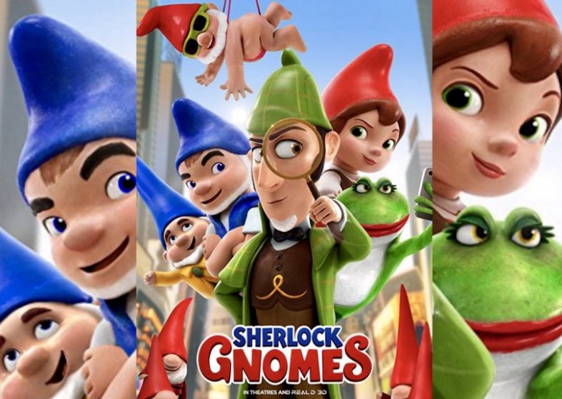 Sherlock Gnomes Trailer – 11 May – hilarious – gnomes go missing Sherlock Gnomes trailer