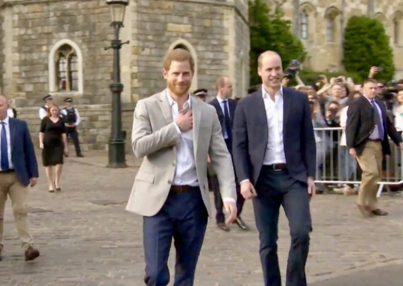 Royal Brothers Meet Windsor Crowd – great welcome from people around the world Royal Brothers Meet Windsor Crowd