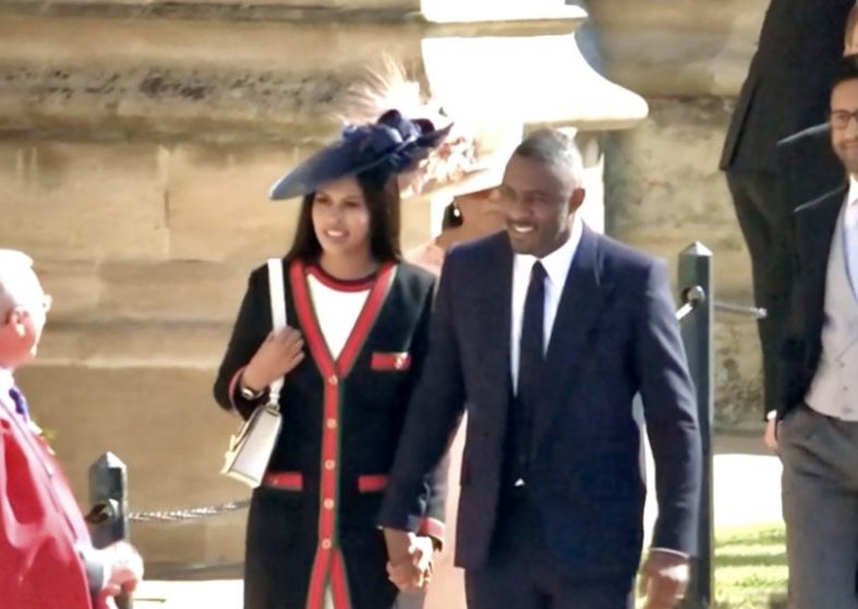 Royal Wedding Arrivals – a stylish affair – fashion the best Idris Elba and partner