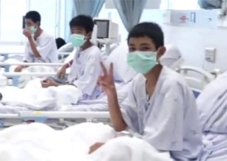 Thailand Cave Rescue – LIVE OVER – all boys and their coach saved👏 Thailand Cave Rescue in hospital