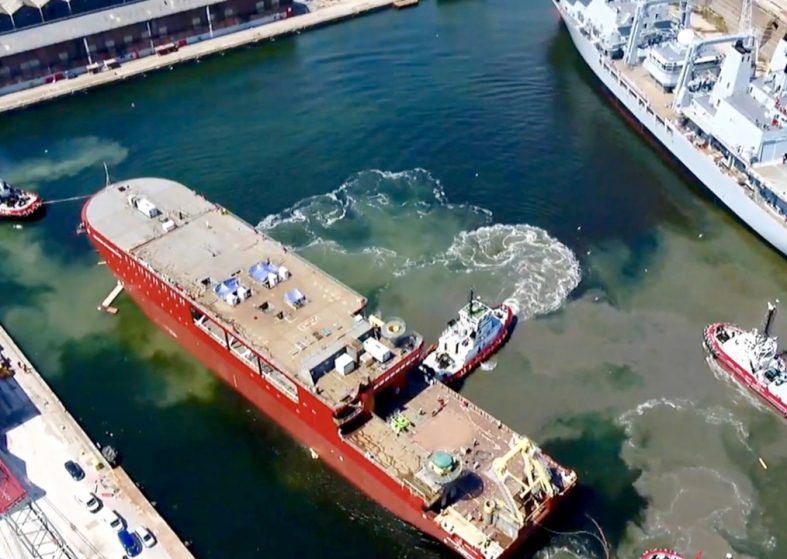 Attenborough Polar Ship Launch LIVE – Replay of great ship sail River Mersey Attenborough Polar Ship Launch LIVE