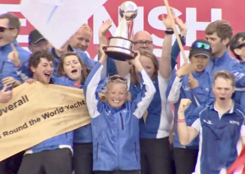 Clipper Round the World Race – Replay Finish Liverpool – women winners Clipper Round The World Race Replay winner