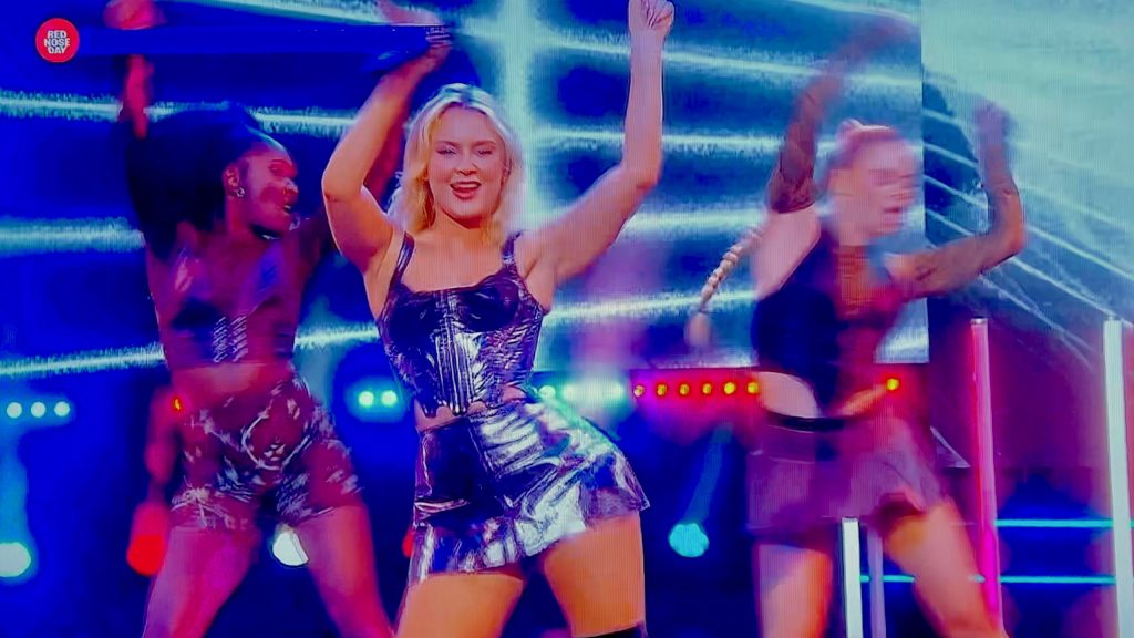 Zara Larsson performs Red Nose Day 2023