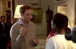 Prince William urging kids to go for it!