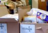 Hunger - donated food