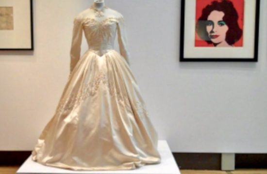 Christie's Pop Culture - Liz Taylor's wedding dress