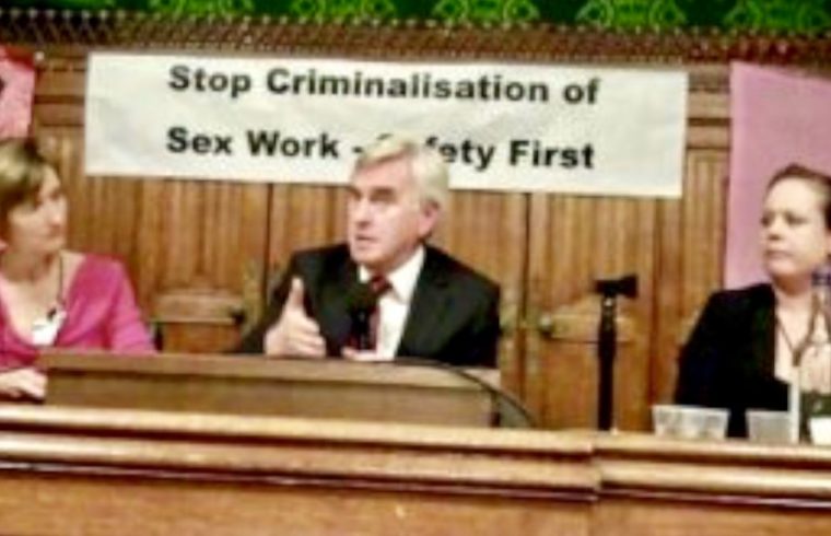 John McDonnell MP -sex workers