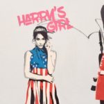 Prince Harry's girlfriend makes street art