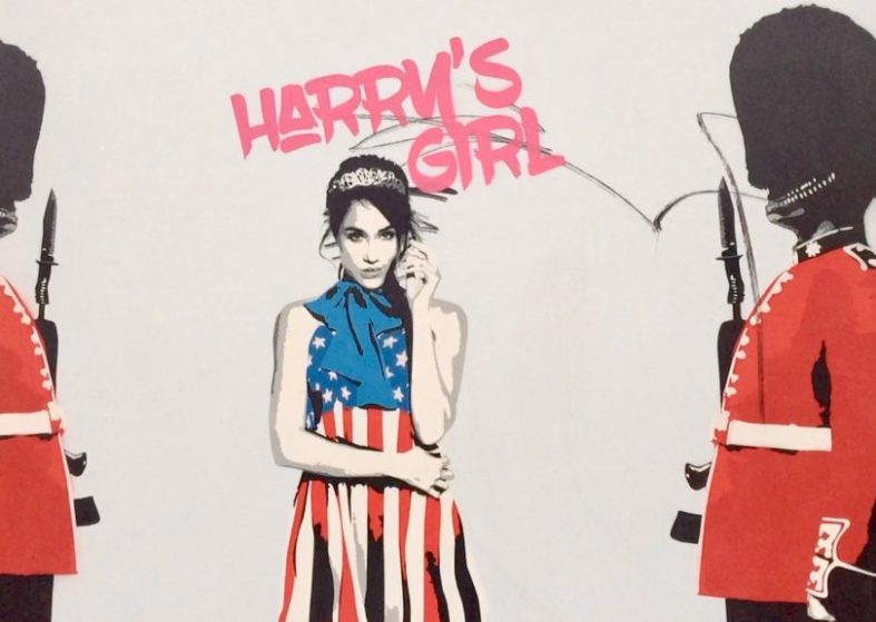 Prince Harry’s Girlfriend Makes Street Art – more than a painting Prince Harry's girlfriend makes street art