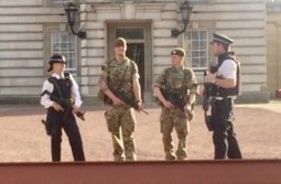 Military Joined Police When UK on Alert