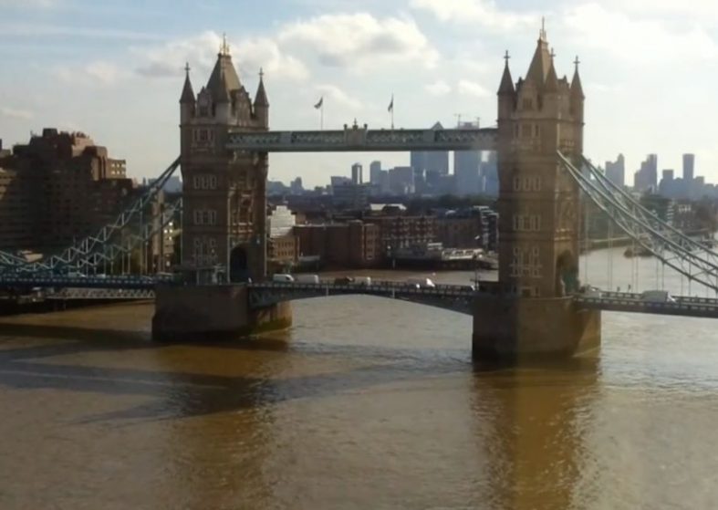 London: Tower Bridge Scenes – stunning structure and busy River Thames that snakes through the Capital scenes from the bridge