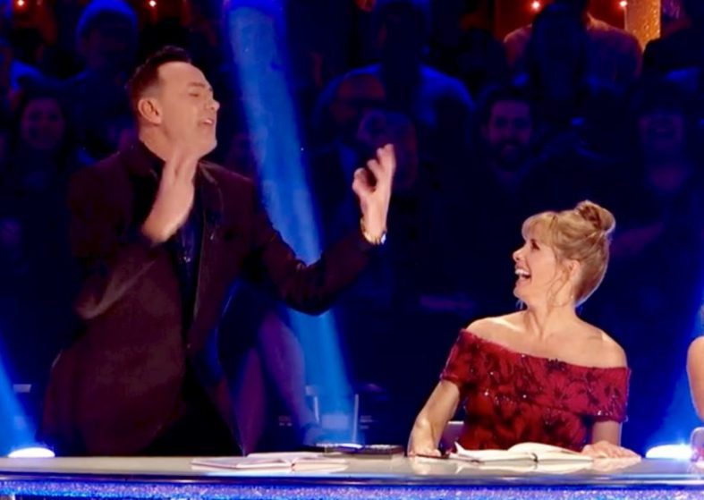 Craig Revel Horwood Impersonates co-judge Bruno – it was perfect his performance was worth a 10! Craig Revel Horwood Impersonates co-judge Bruno