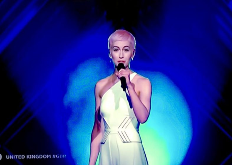 Stage Invasion During SuRie’s Eurovision Song Stage Invasion During SuRie's Eurovision Song